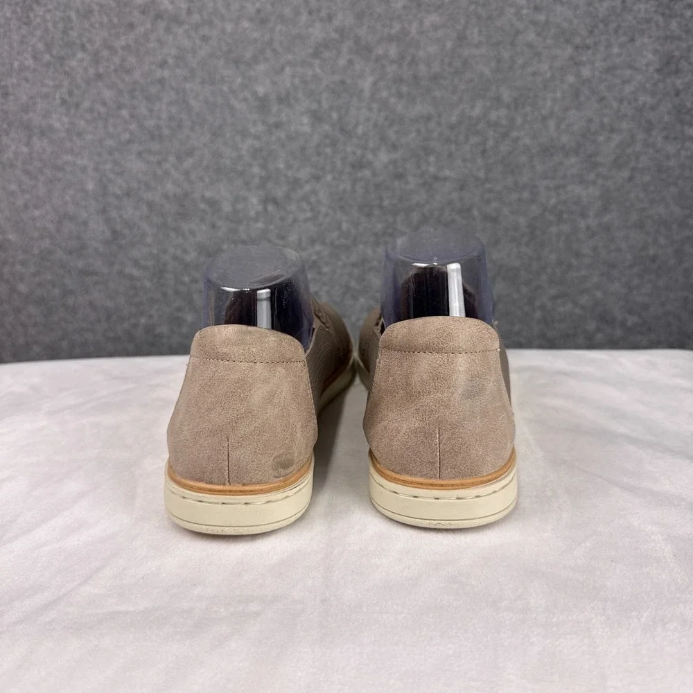 Soul Naturalizer Kemper Slip On Sneakers 10W Taupe Brown Knit Comfort Loafers